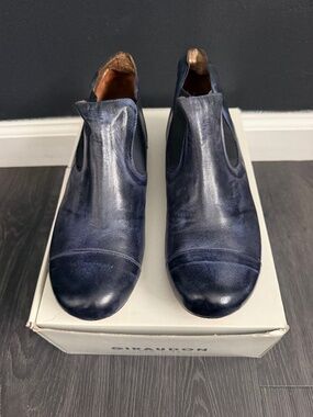 Giraudon New York Ankle Boots Women EU 41 Black Blue BRAND NEW IN BOX
